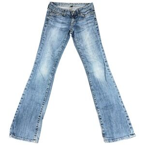 Gap Premium Bootcut Jeans Womens 0 (27x31)‎ Blue Denim Cotton Medium Wash Casual